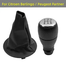 Hand Speed Ball Gear Shift Knob For Citroen Berlingo / Peugeot Partner 2008 2009 2010 2011 2012 2013 2014 2015 2016 2017 2018