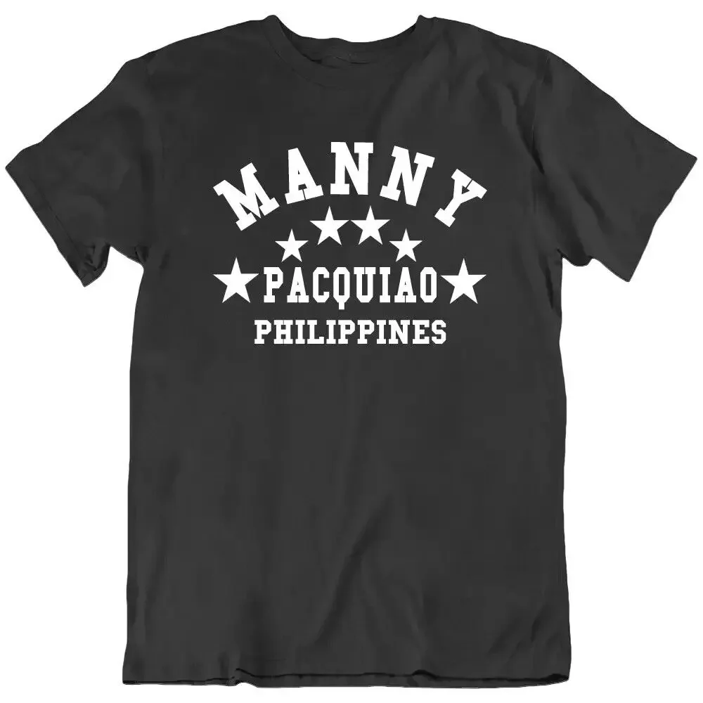 

Boxing Manny Pacquiao Filipino Philippines Fight Competition T Shirt New