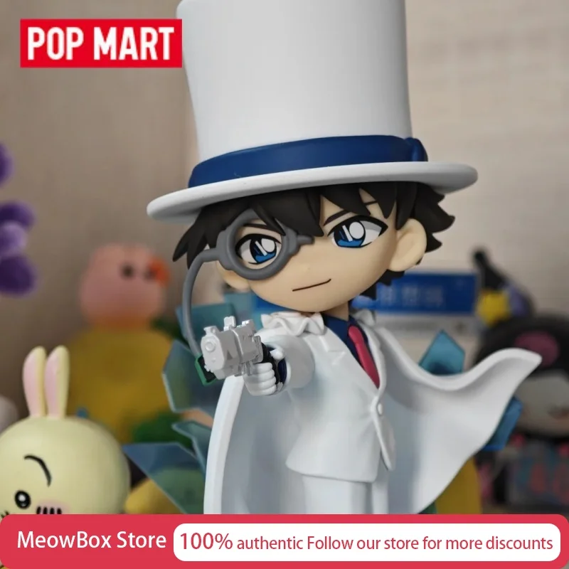 

Genuine Pop Mart Detective Conan Kaito Kid Disguise Series Blind Box Figures Ornaments Gift Mystery Boxes Hippers Girls Toys