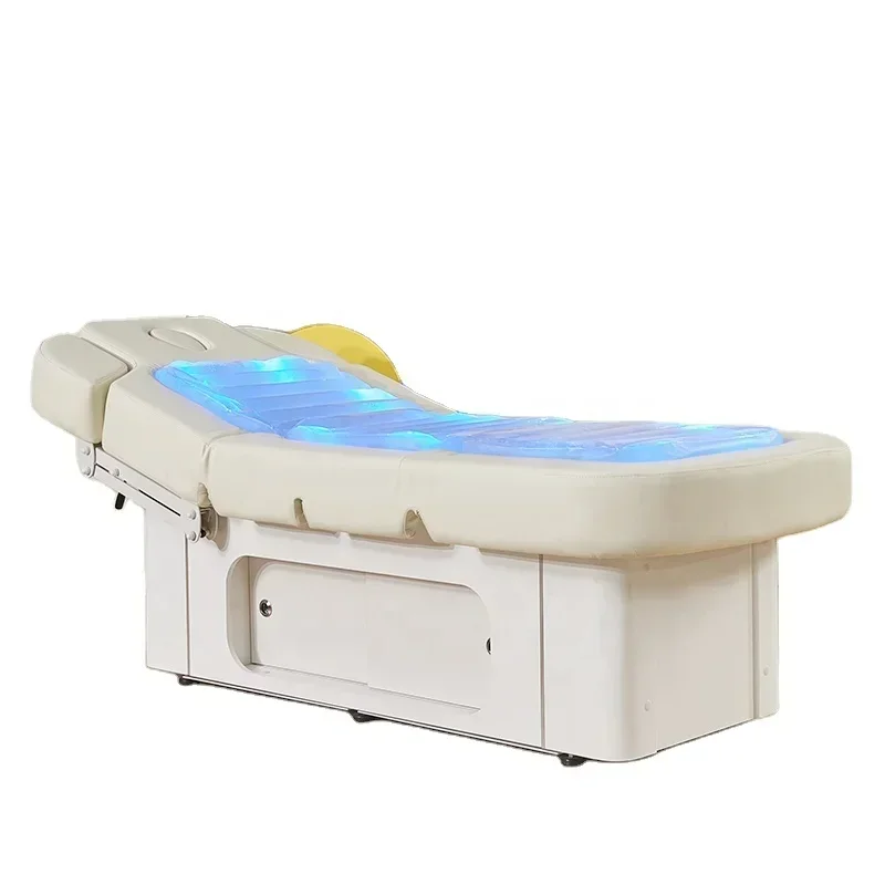 Japanese Style Hydro Massage Table Electric Water Heating Function Bed Luxury Spa Thermal Salon Furniture with 4 Motors