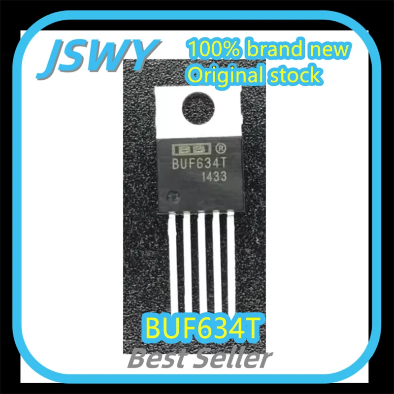 

(3/30pcs) BUF634T BUF634 TO-220 High Current High Voltage Operational Amplifier IC Brand New Genuine Large Stock In Stock