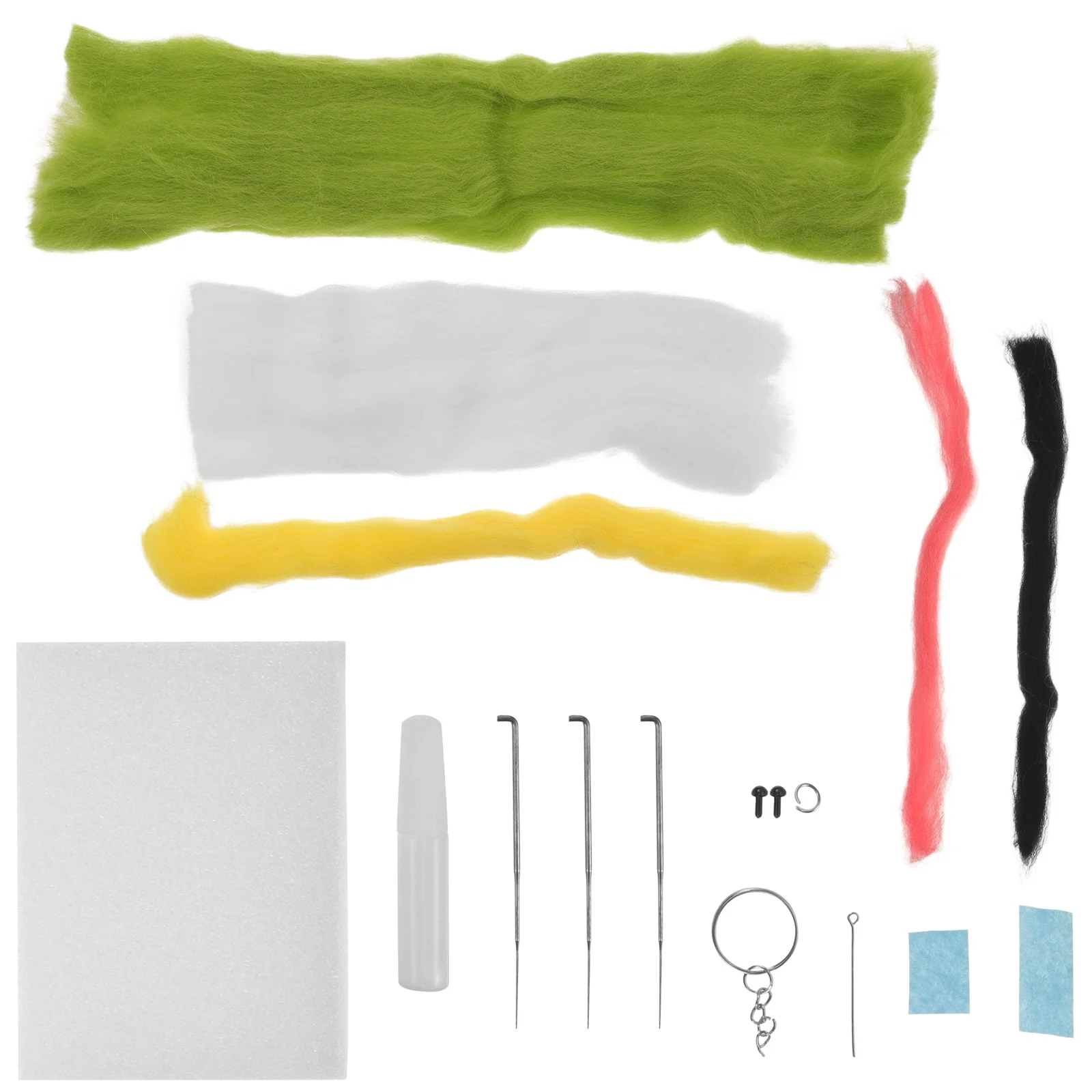 Комплект для валяния из шерсти, идеальный для начинающих