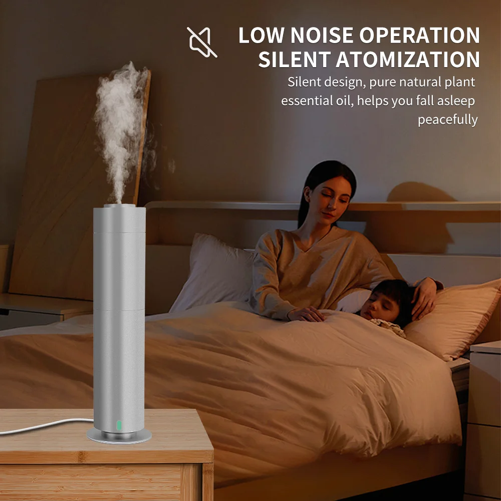 120Ml Remote And Bluetooth Control Tower Scent Diffuser Machine Fragrance Aroma Air Diffuser Waterless Air Diffuser