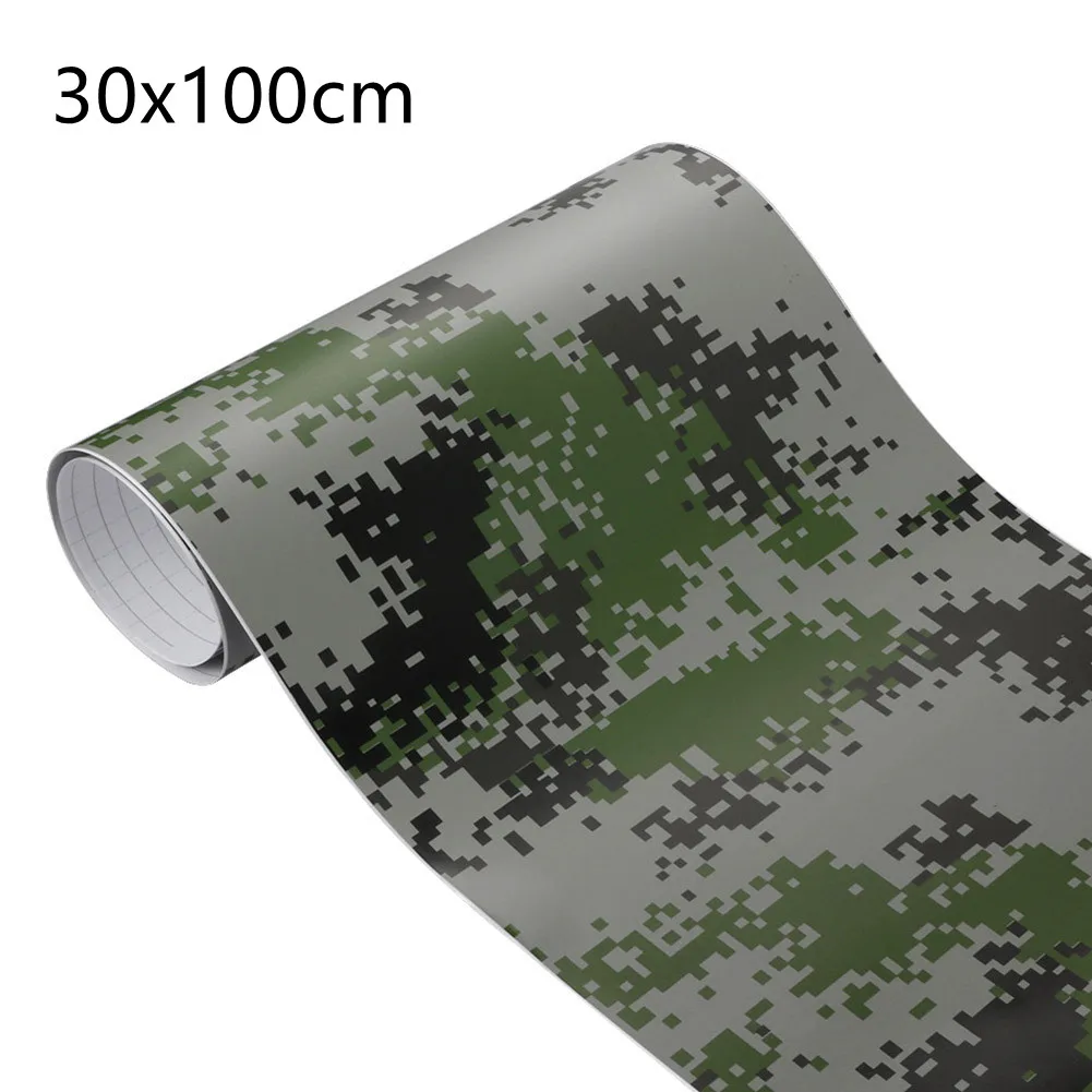 Car Stickers Camouflage Camo Vinyl Wrap Decal Sticker Bubble Free Car Self Adhesive Film Decoration