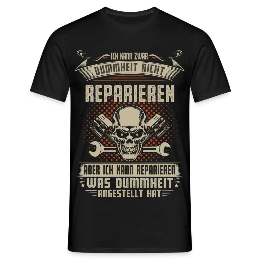 

Mechanic T Shirt Can'T Fix Stupidity Funny