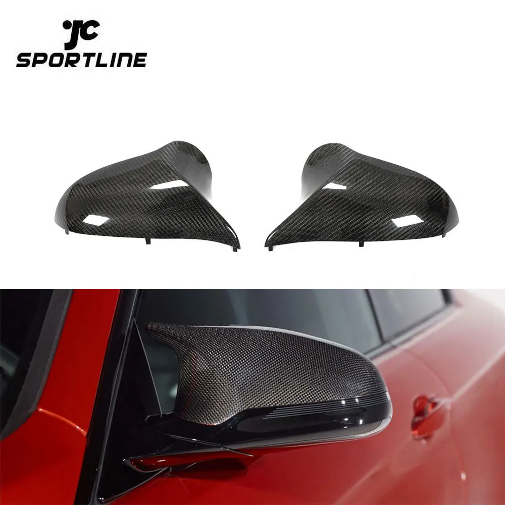 

Накладки на зеркала заднего вида из сухого карбона для BMW 2, 3, 4 серий, F80 M3, F82 F83 M4, F87 M2C 2018-2020, праворульные (RHD)