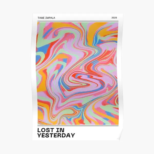 Best Retro Lost In Yesterday  Poster Mural Decoration Room Wall Painting Funny Modern Art Home Vintage Picture Print No Frame