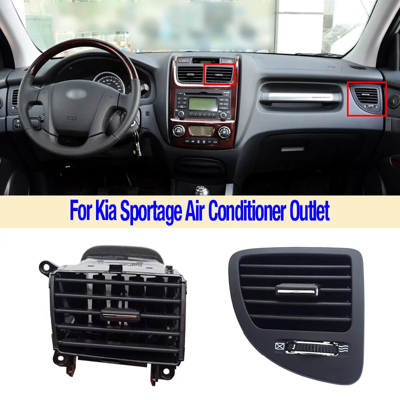 For Kia Sportage Air Conditioner Outlet Front Panel Grille AC Outlet Adjustment Knob Center Console Dashboard Car Accessories