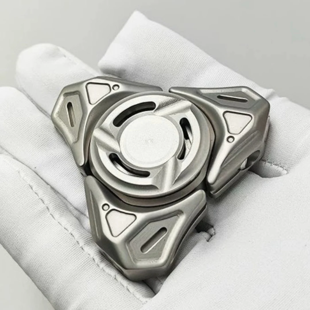 Fidget Slider Open Armor Spinner EDC Toys Stainless Steel Anti Stress Sensory ADHD Focus Desk Toy