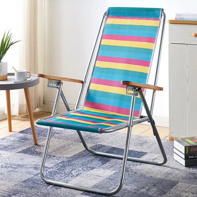 bench camping recliner chair Folding portable garden relaxing Backrest chair lightweight terrace sillas terraza patio furniture