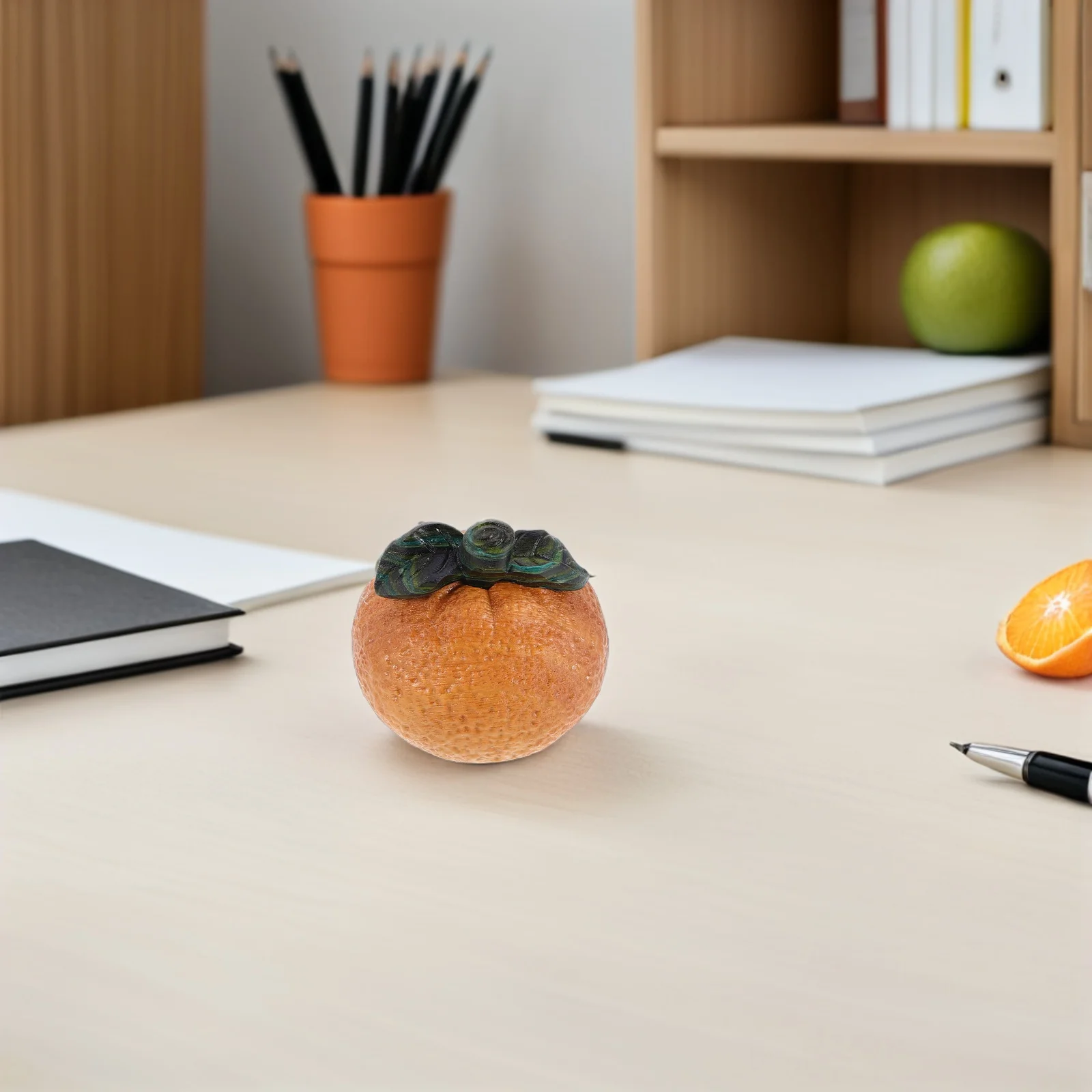 

Artificial Orange Lifelike Simulation Orange Realistic Handcrafted Tabletop Ornament for Home Office Decor Prosperity