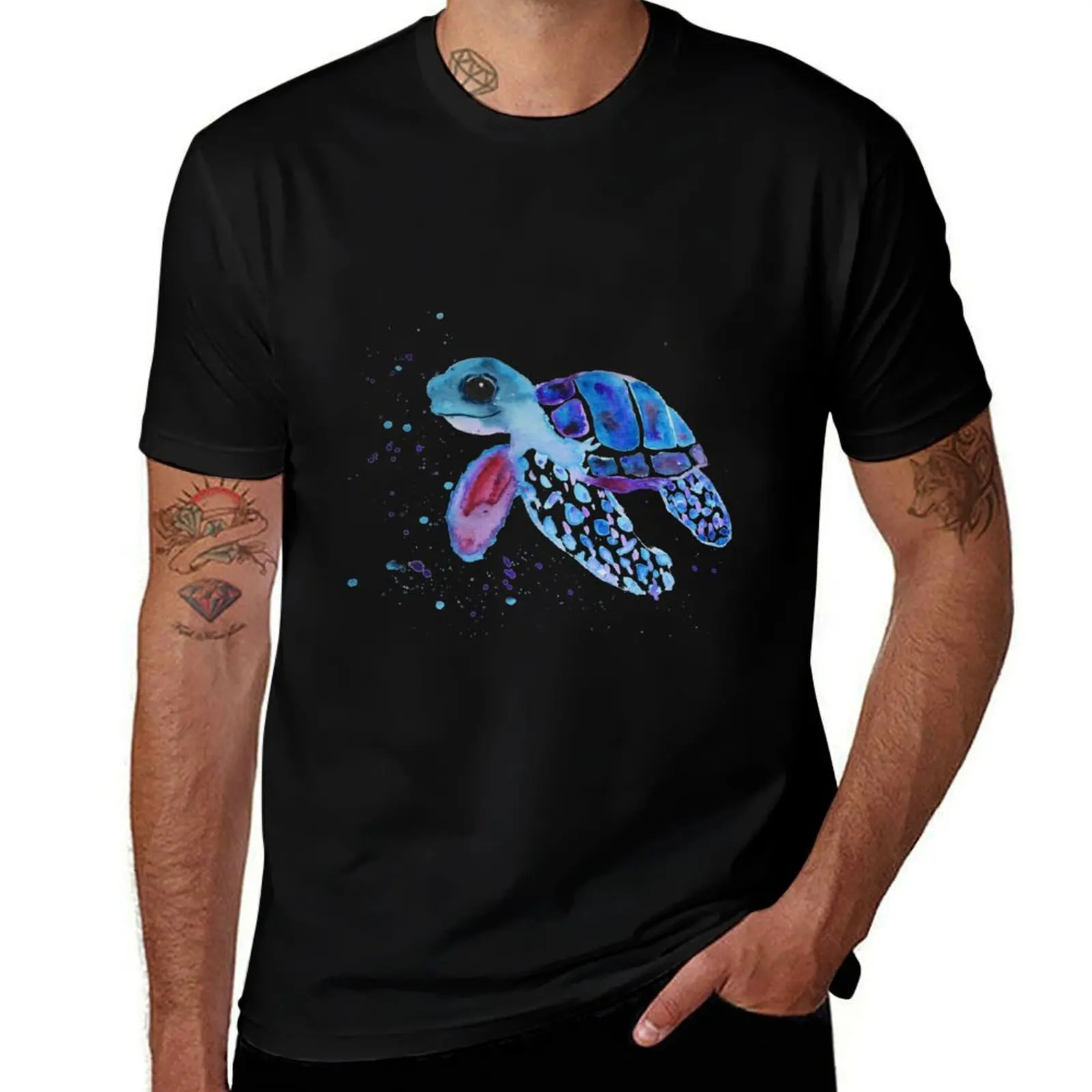

Sea Turtle T-Shirt luxury t-shirt anime stuff Men's clothing