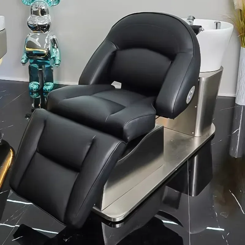 Electric shampoo bed, reclining rotating seat shampoo chair, beauty salon chair