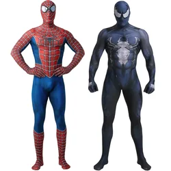 Deluxe Spiderman Costume Adults Superhero Costume for Men Halloween Costume Men