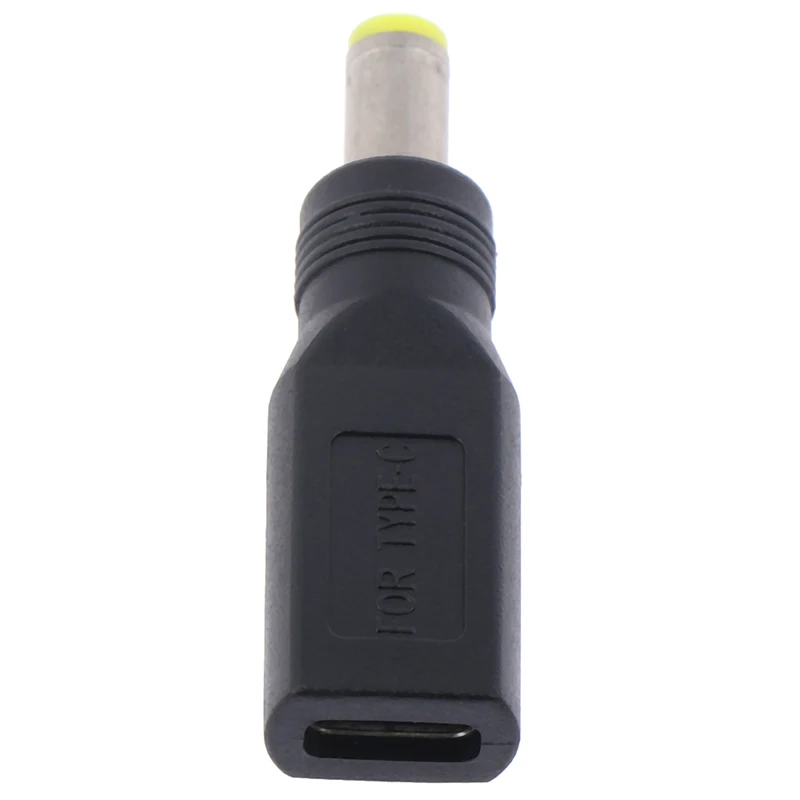 ~New Sale 1pc USB 3.1 Type C USB-C Female to 5.5mm x 2.5mm Male DC Power Charging Adaptor