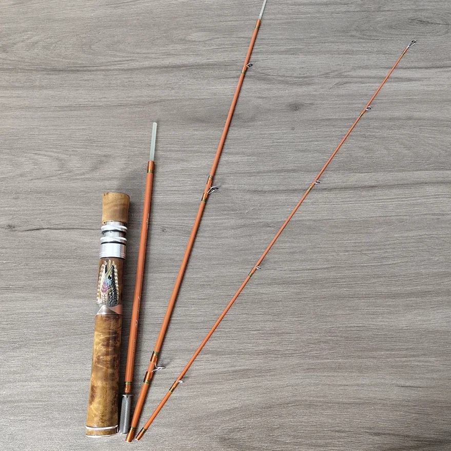 

Carved version of micro road sub-pole stream glass fiber small bait catapult portable horse mouth pole compact