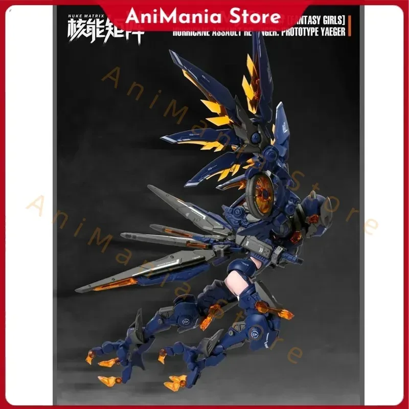 

Republish Nuke Matrix Cyber Forest Fantasy Girl Prototype Yaeger Hurricane Assault Reveger Mobile Suit Statue Model Toys Gift