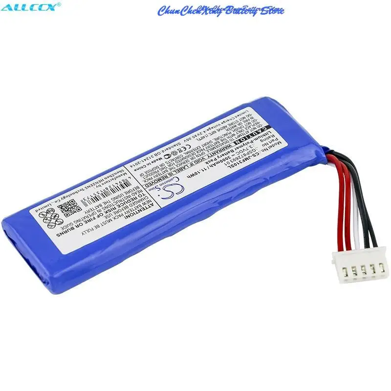 3000mAh Battery for JBL Flip 4, Flip 4 Special Edition