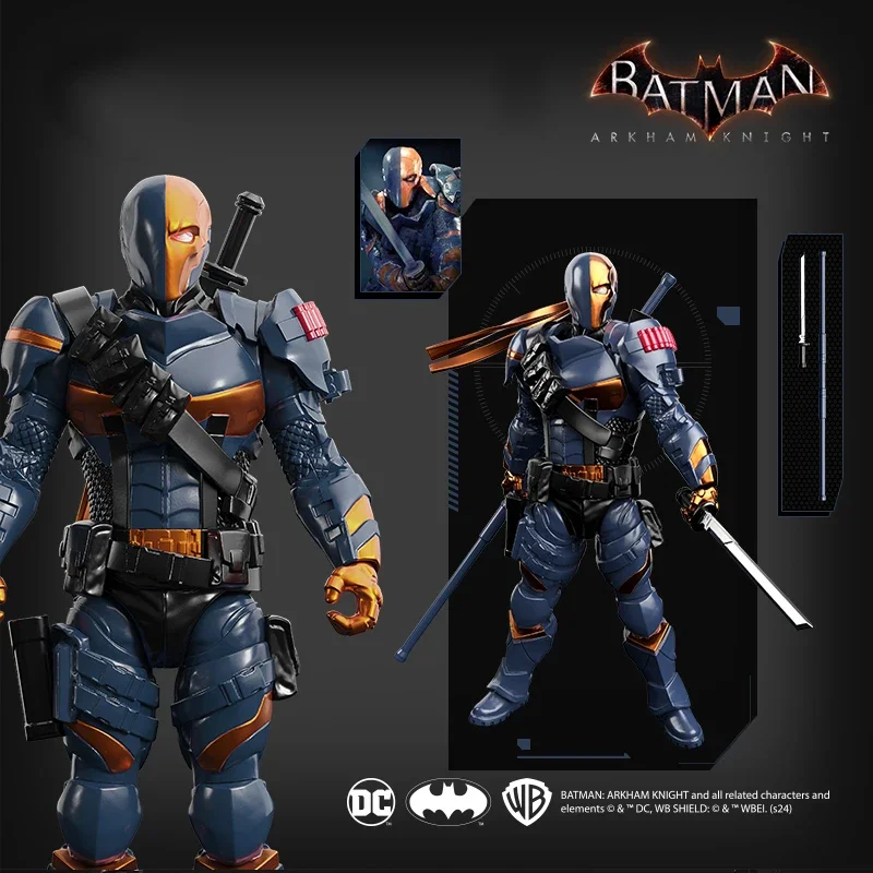 Neue F5 Batman Arkham Knight zusammengebaute Modell Blind Box 7 stil 10 cm Action-figuren Sammlung Hobby Modell Ornamente Jungen Spielzeug geschenk