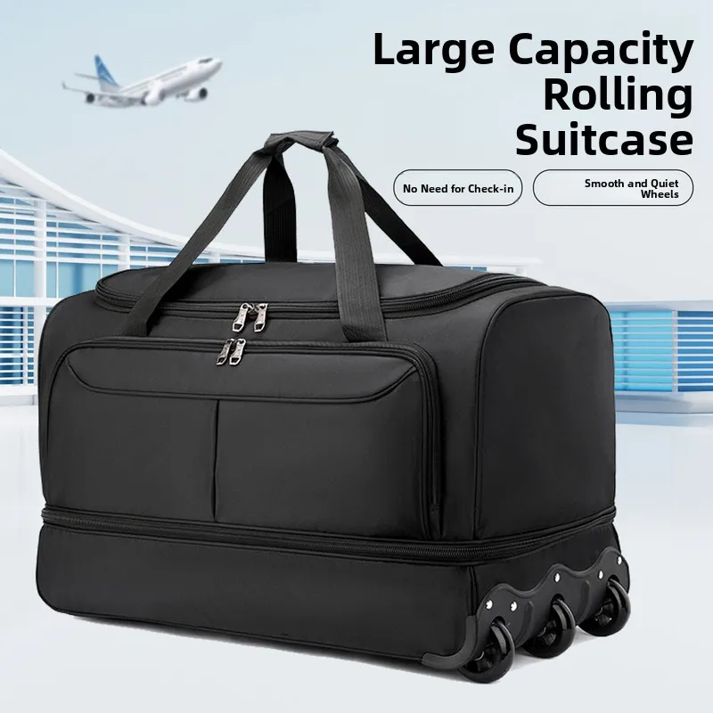large-capacity-travel-bag-men's-handheld-luggage-bag-with-wheels-durable-clothing-storage-bag-oxford-cloth-business-ol-style