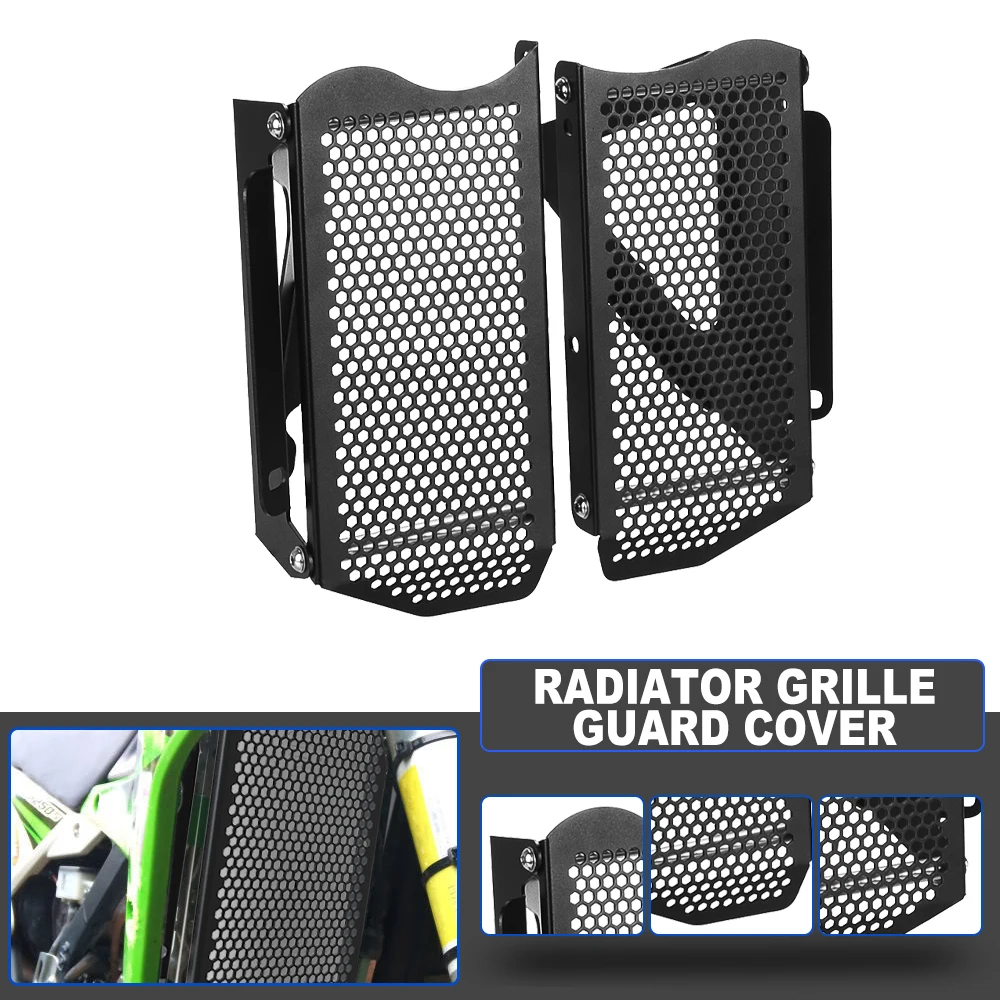 Motorcycle Grille Cover Radiator Guard Protection Aluminium For KAWASAKI KLX250S/KLX250SF 2009-2017-2018-2019-2020 Accessories