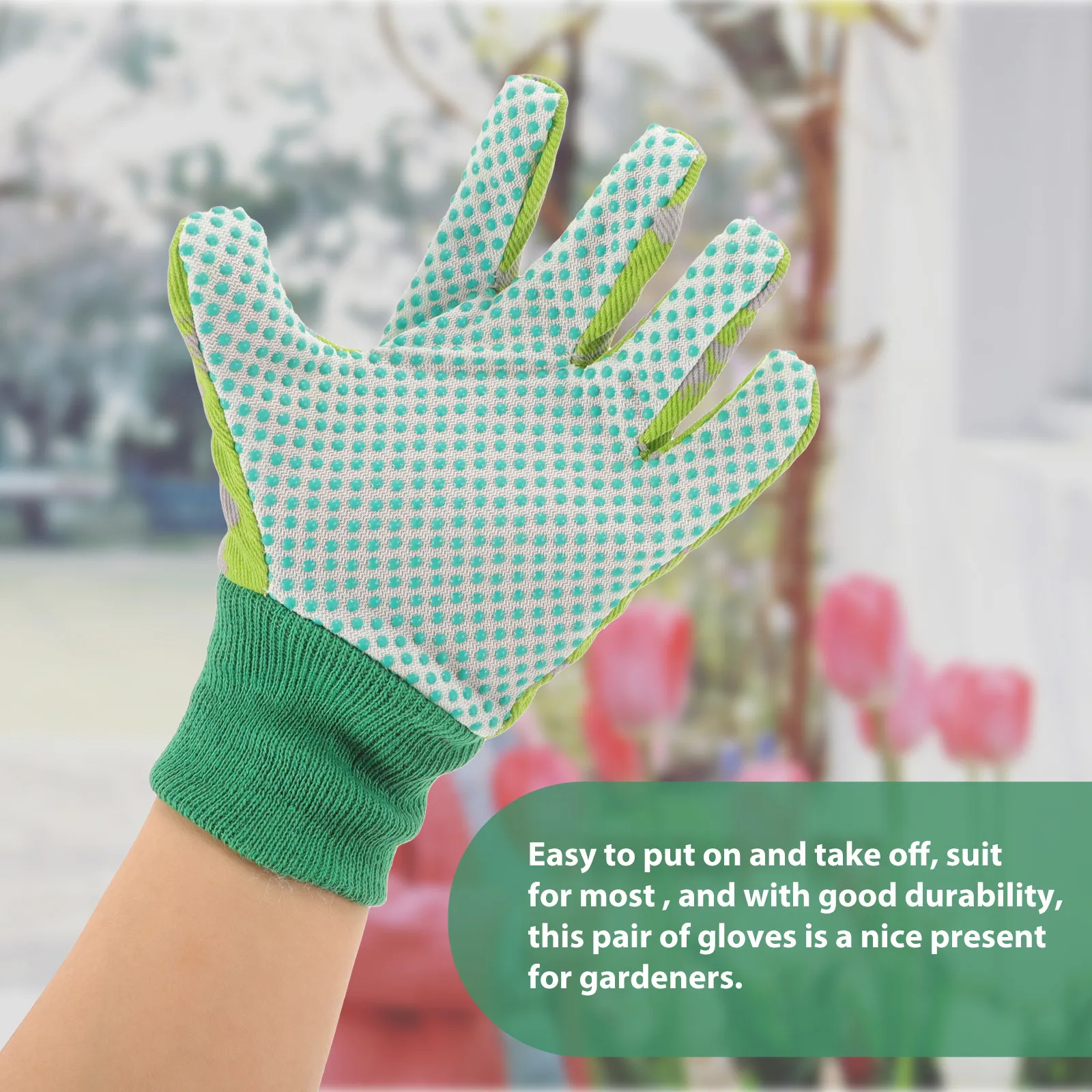 Leather Work For Kids - 1Pair Cartoon Kids Gardening Gloves Soft