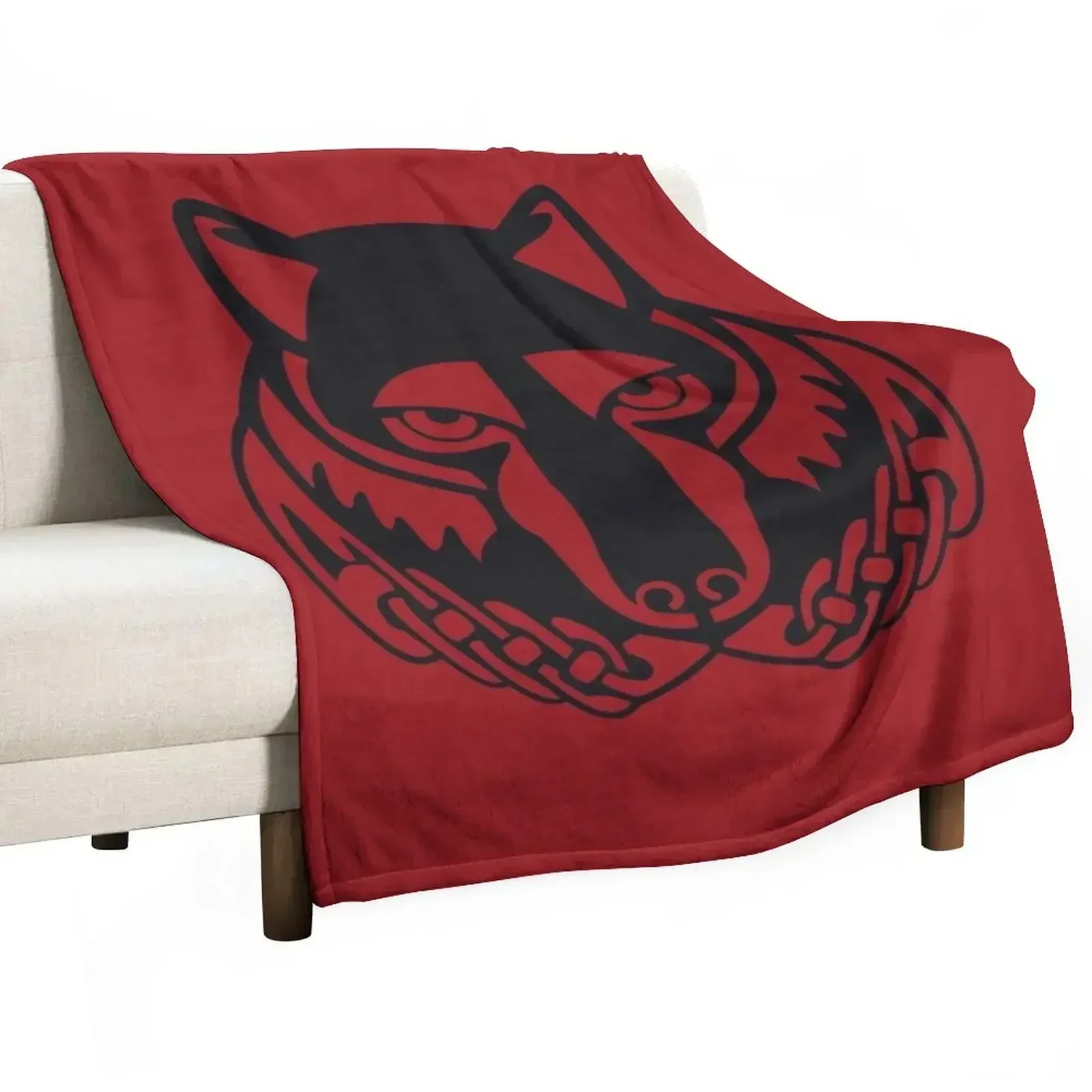 Solitude Logo Throw Blanket Hairys Plush for sofa Soft Plaid Quilt Retros Blankets