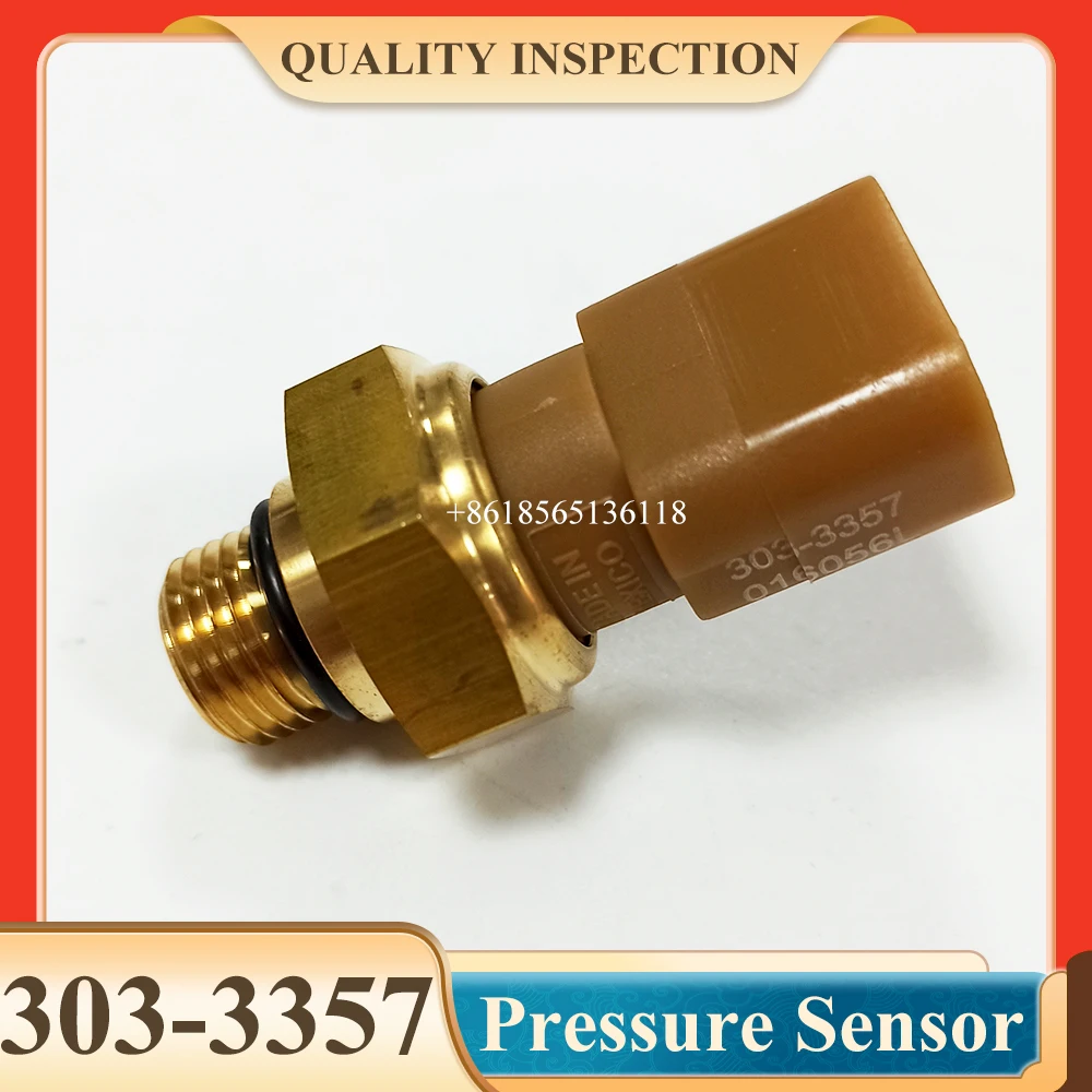 303-3357 sensor de pressão 3033357 para o sensor da máquina escavadora C7 C9 324D 325D