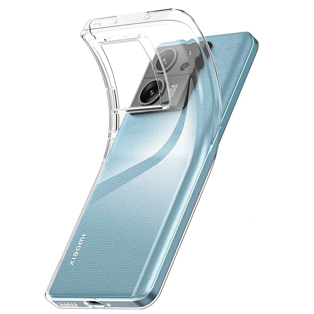 

Xiaomi15ultra Case Silicone Soft Ultra Thin Back Cover For Xiaomi Mi 15 Ultra 14 14T 13 13T Pro Clear Transparent Shell Fundas