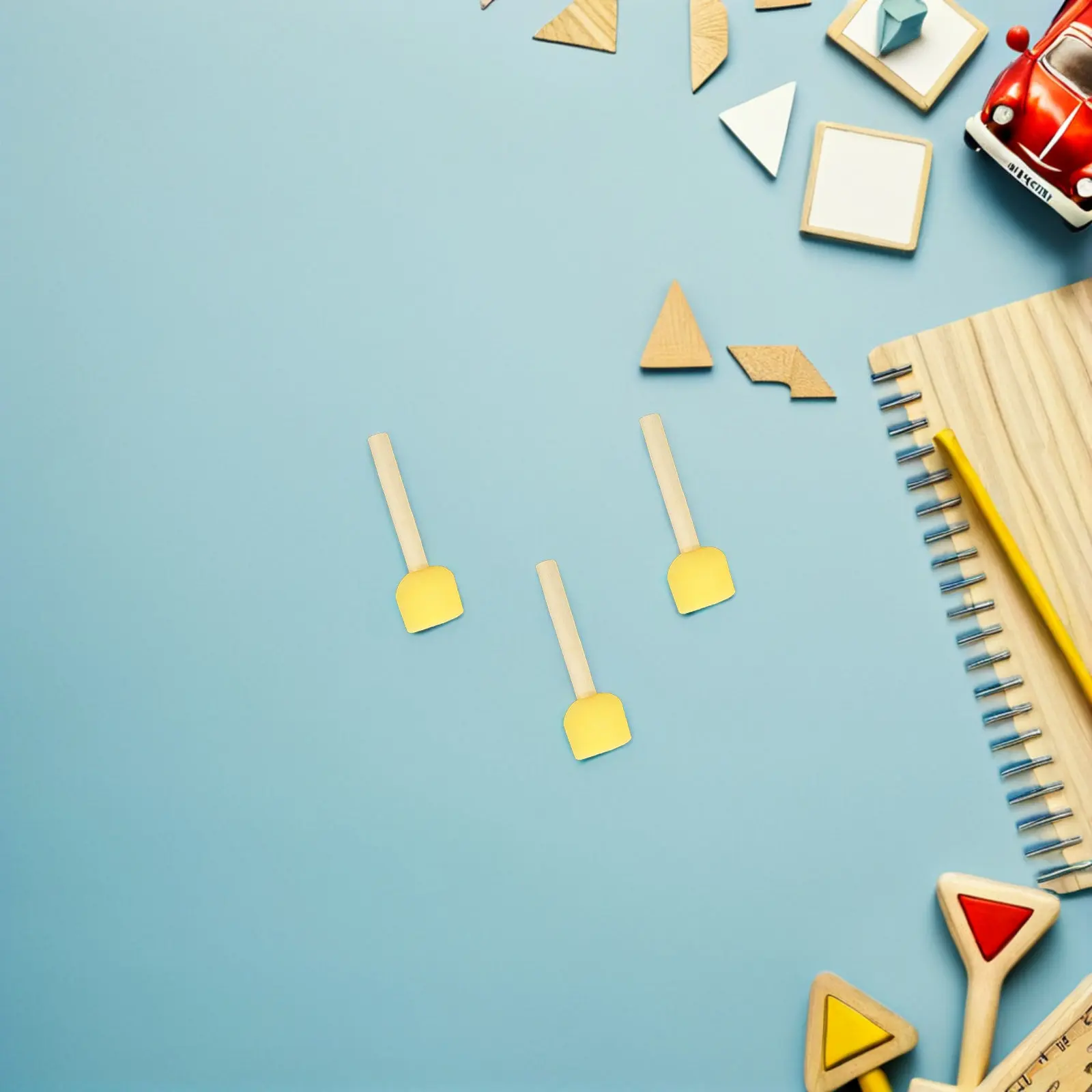 

Набор из 30 губчатых кистей в форме гриба, мягкие круглые штампы из пеноматериала для рисования, рукоделия и DIY-проектов