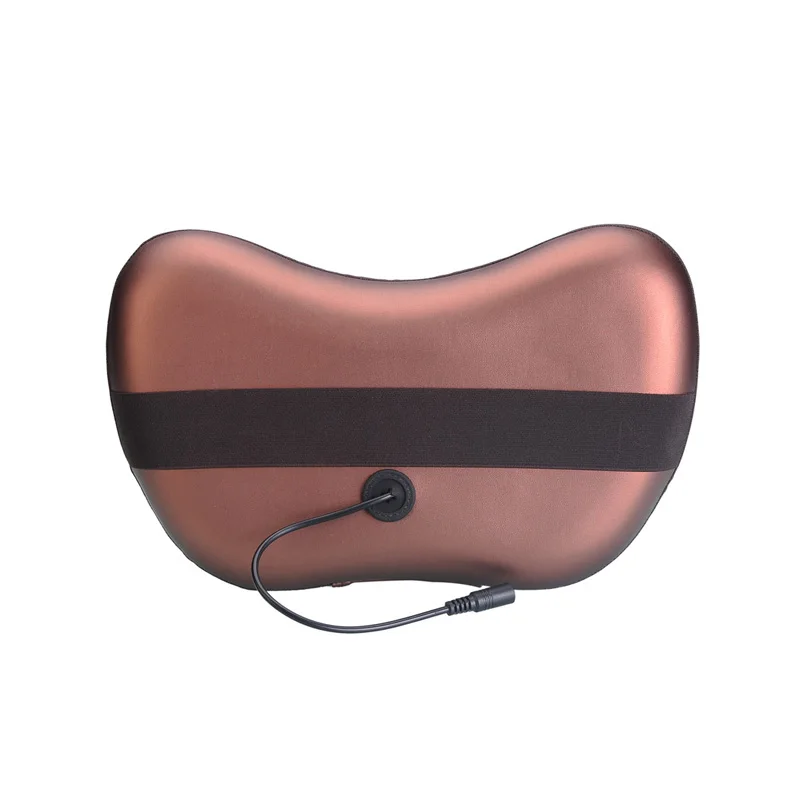 Almohada de masaje eléctrica multifuncional Shiatsu, cojín relajante para cabeza, espalda, cuello, cintura, cuerpo, 3 velocidades