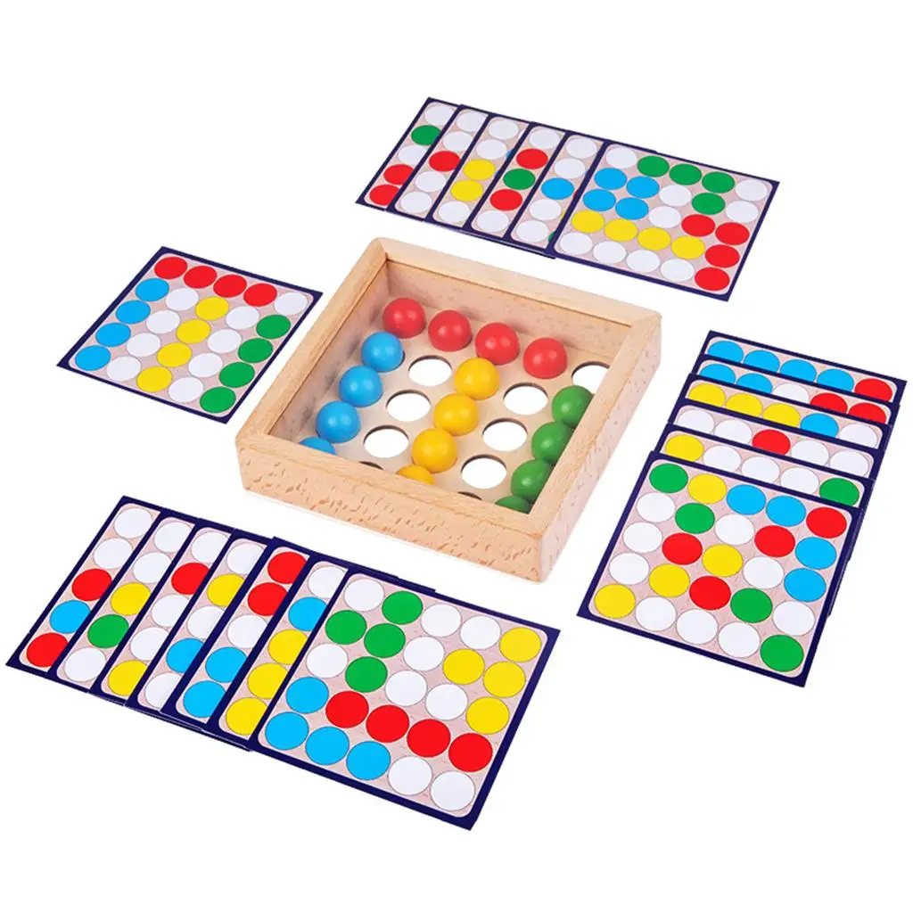 

Infant Wood Color Sorting Learning Memory Developmental Fun Sensory Toy
