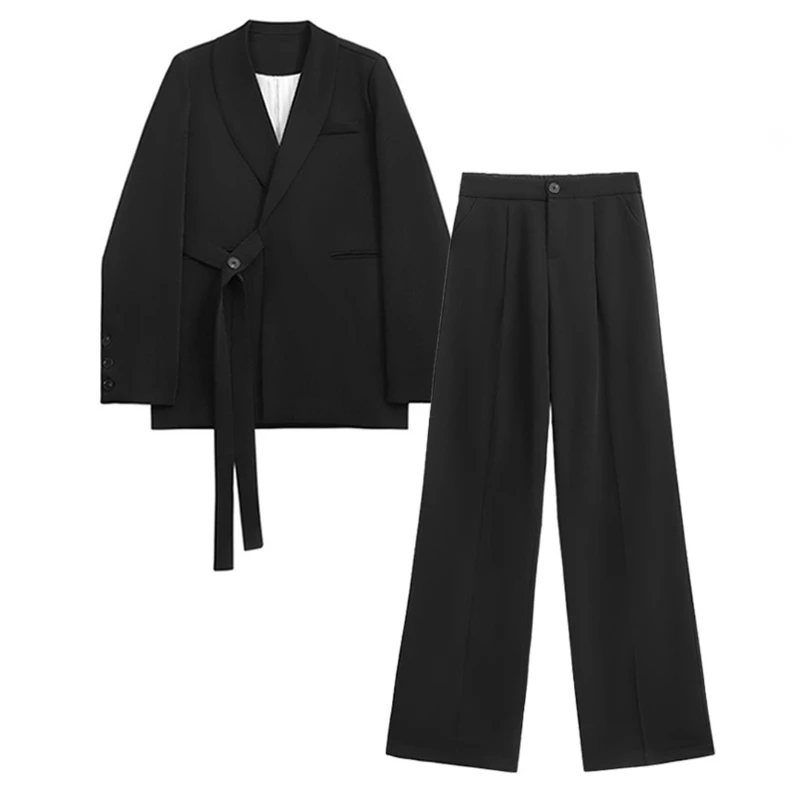 

Suit Suit for Women 2025 Spring and Autumn New Korean Style Temperament Professional Loose Casual British Style Suit