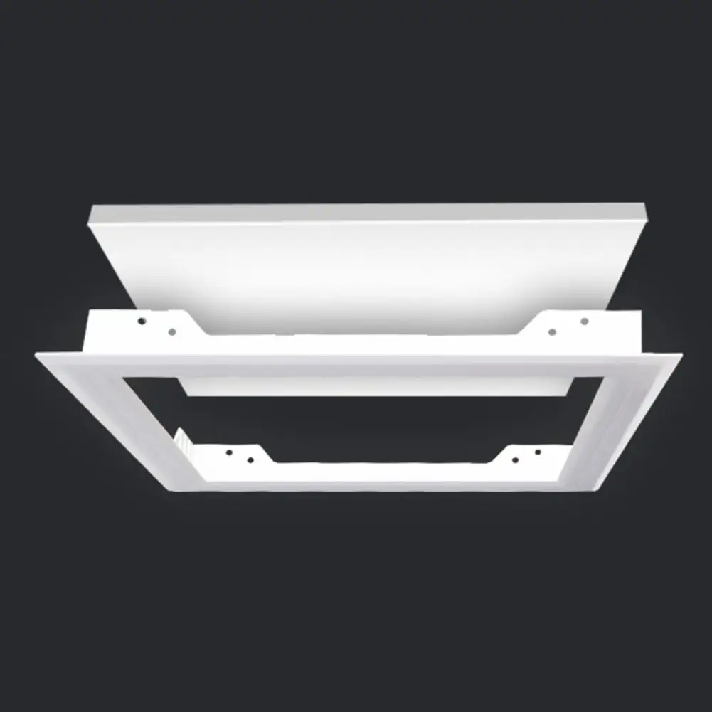 ABS Overhaul Gate Cover for Ceilings Providing Direct Entry to Pipes and Wires Without Compromising Aesthetics