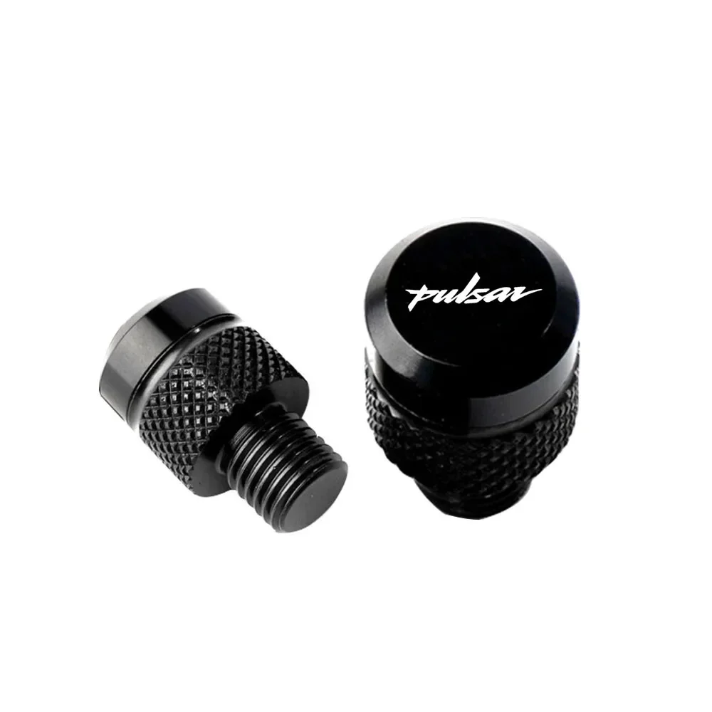 Motorcycle M10 Aluminum Mirror Hole Plug Screw Bolt For Bajaj Pulsar 200 NS/200 RS/200 AS 200RS 200NS Accessories 2pcs