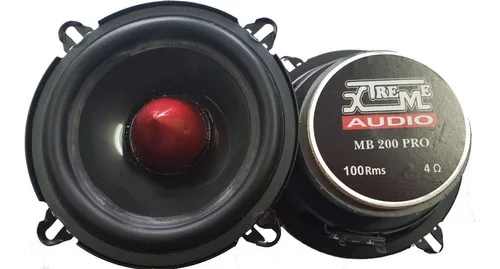 Mid Bass Auto Speaker Mb200pro Xtreme Audio Ñ Zetta Powervox