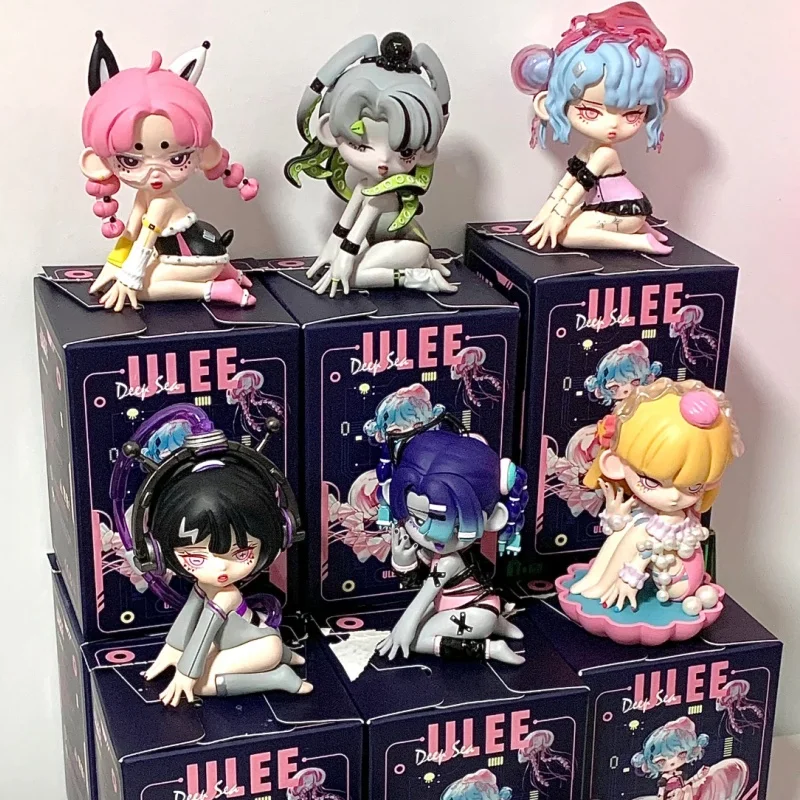 

In Stock Original Ulee The Deep Sea Series Blind Box Surprise Collectible Model Interior Decoration Girl Birthday Surprise Gifts