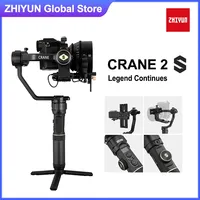 Zhiyun Crane 2S Handheld Gimbal Stabilizer 3-Axis for DSLR Mirrorless Camera Compatible with Panasonic/Canon/LUMIX/Sony/Nikon