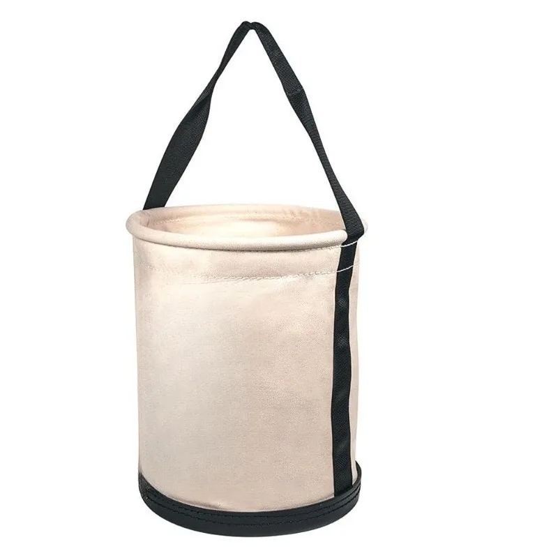 12 Inch Hard Bottom Tool Kit with Shoulder Strap Oxford Cloth Tool Kit Electrician Bag Hardware Horticultural Storage