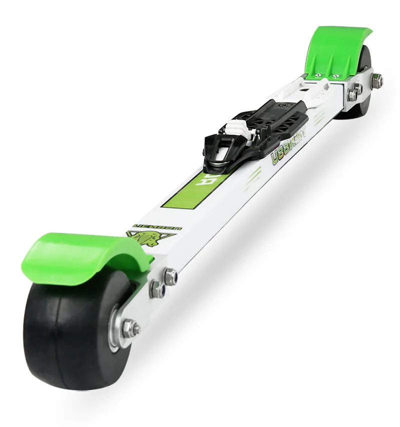 

Wood Cross Country Rollerski Aluminum Alloy Classic Skate Board Roller Skis