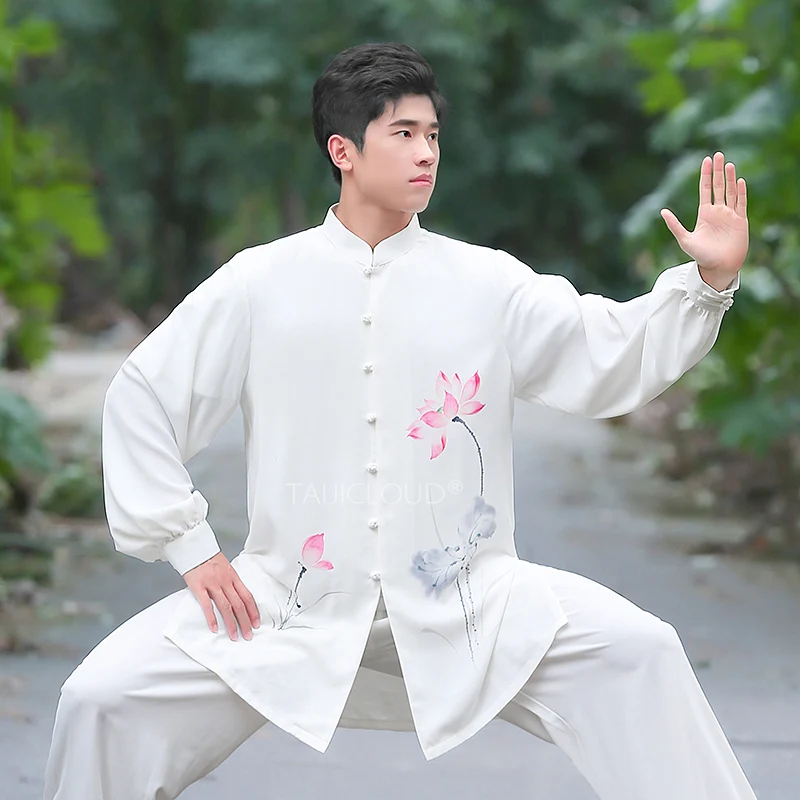 Tai Chi Baduanjin Training Suit - Traditional Chinese Wellness Martial Arts Uniform for Men/Women (Performance & Competition)