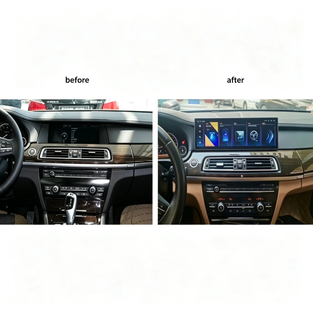 14.9 Inch Android Car Navigation for BMW 5 Series GT F07 2013-2017 NBT, Touch Screen, GPS Multimedia Player, Wireless CarPlay
