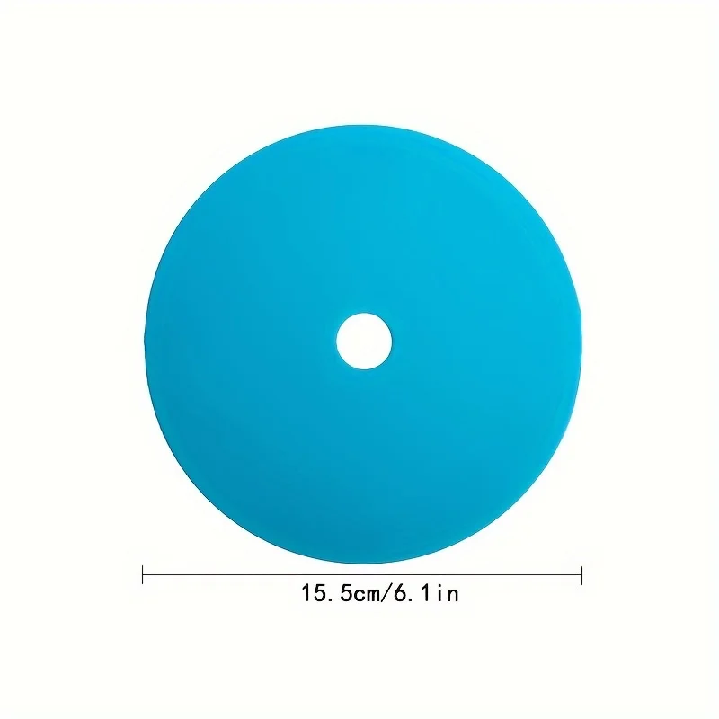 Confezione da 50 pennarelli per pavimenti piatti da 15 cm per cortili di calcio e basket, tappetini antiscivolo per agilità fitness