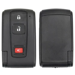 LIXIANG Remote 2/3 Buttons Car Key Case For Toyota Prius 2004 2005 2006 2007 2008 2009 Corolla Verso Camry Smart Car Key Shell