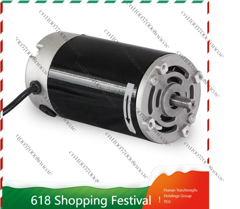 220V DC Brushed Motor 600W/1.1KW, High Speed Spindle Motor for Lathe & Drilling Milling Machine Parts