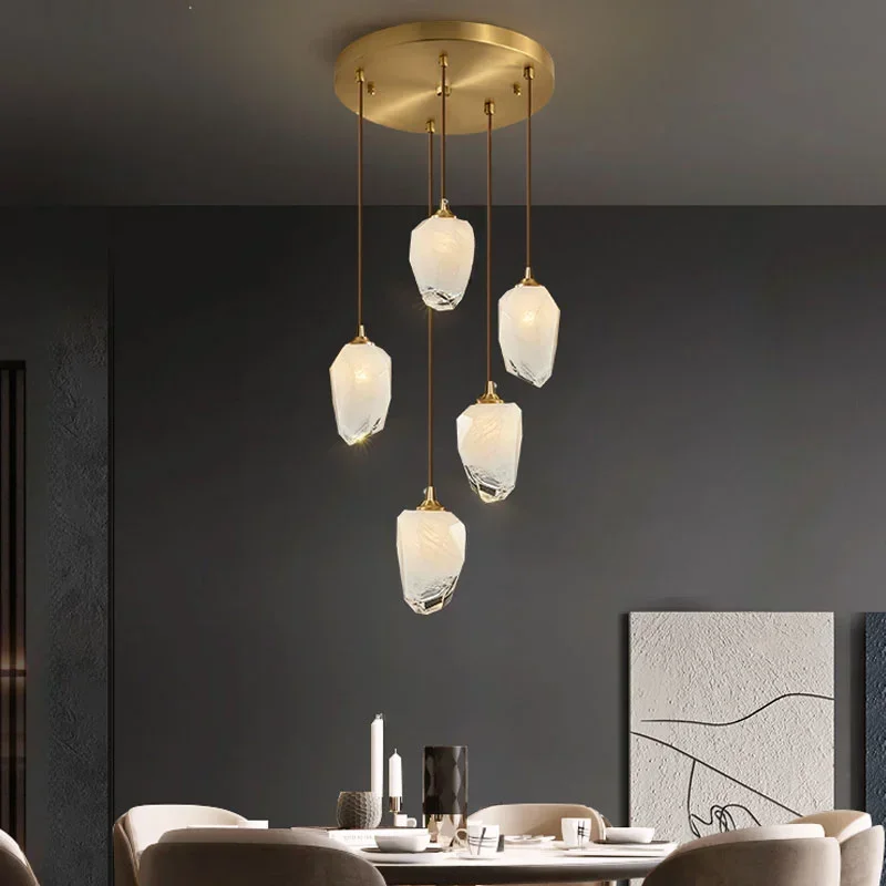 

Modern Ceiling Chandelier Lighting Nordic Led Pendant Lamp Gold Hanging Chandelier Lights Suitable for Living Room Dining Room