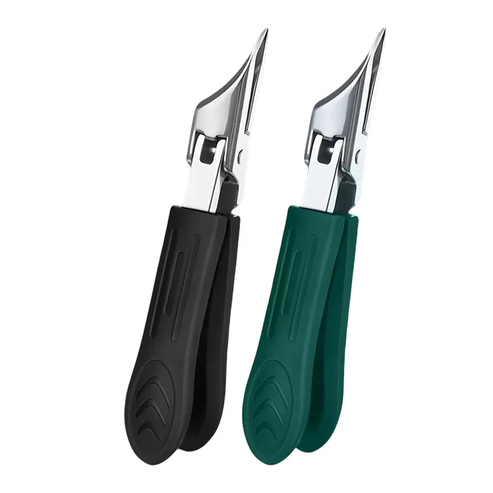 Slant Tip Nail Clipper Stainless Steel Ingrown Nail Cutter Anti-Splash Nail Trimmer Scissors Portable Trimmer Manicure Tools