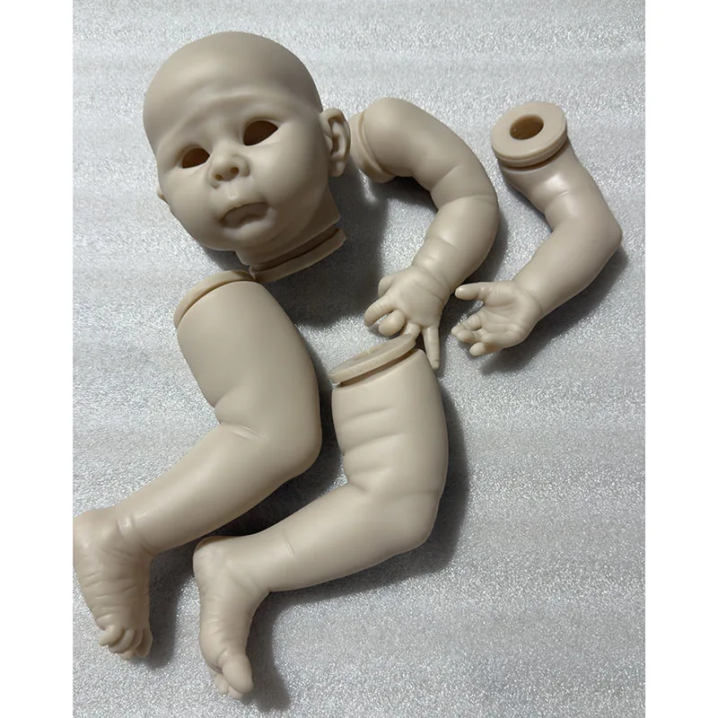 New Limited Edition 19inch Lizzy Unfinished Unpainted Unassembled Blank Reborn Doll Kit DIY Doll Parts for Artitst Not Toy