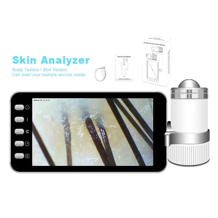 Cheap Price Ai Smart Skin Analysis Machine Lamp Homecare Mini Skin Analysis Machine Magical Skin Analysis Machine From Janus Mei