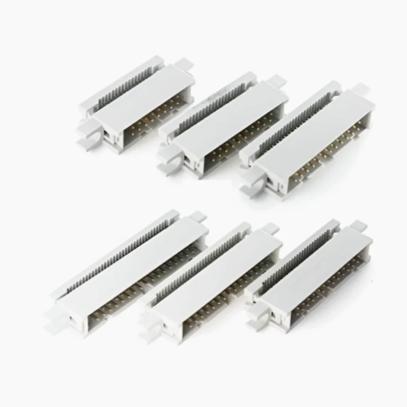5pcs 2.54MM IDC Type Box Header Male Headers 10/14/16/18/20/30/34/40/50 PIN Connector for 1.27mm Pitch Flat Cable